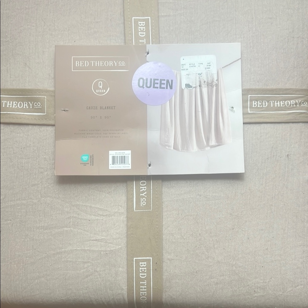 Theory Cream Gauze Blanket